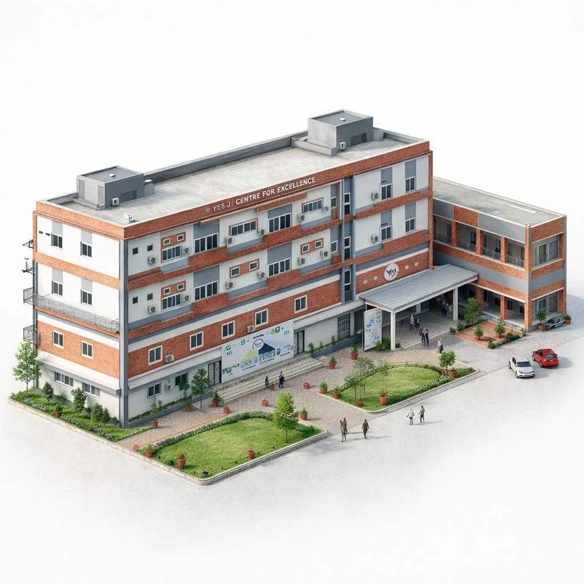 YESJ Centre for Excellence, Hamath's headquarters in Vijayawada, Andhra Pradesh
